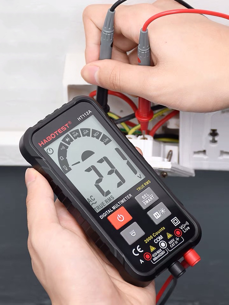 multimeter-digital-pic2 بررسی اتصال با مولتیمتر