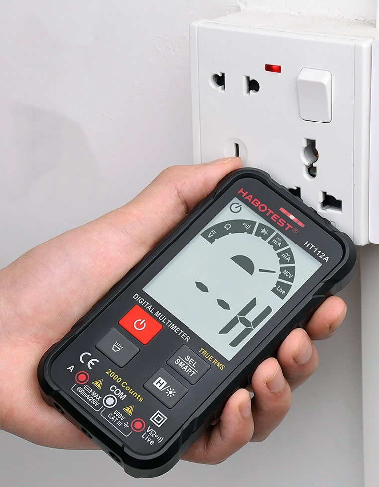 multimeter-digital-pic4 آیتم NCV مولتی متر دیجیتال