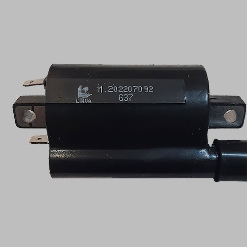 Coil Ignition with Cap Spark Plug of Motorcycle