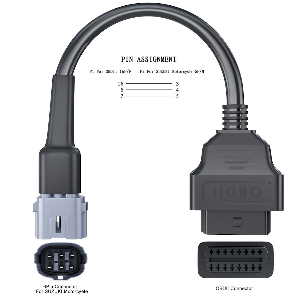 SUZUKI 6pin Cable
