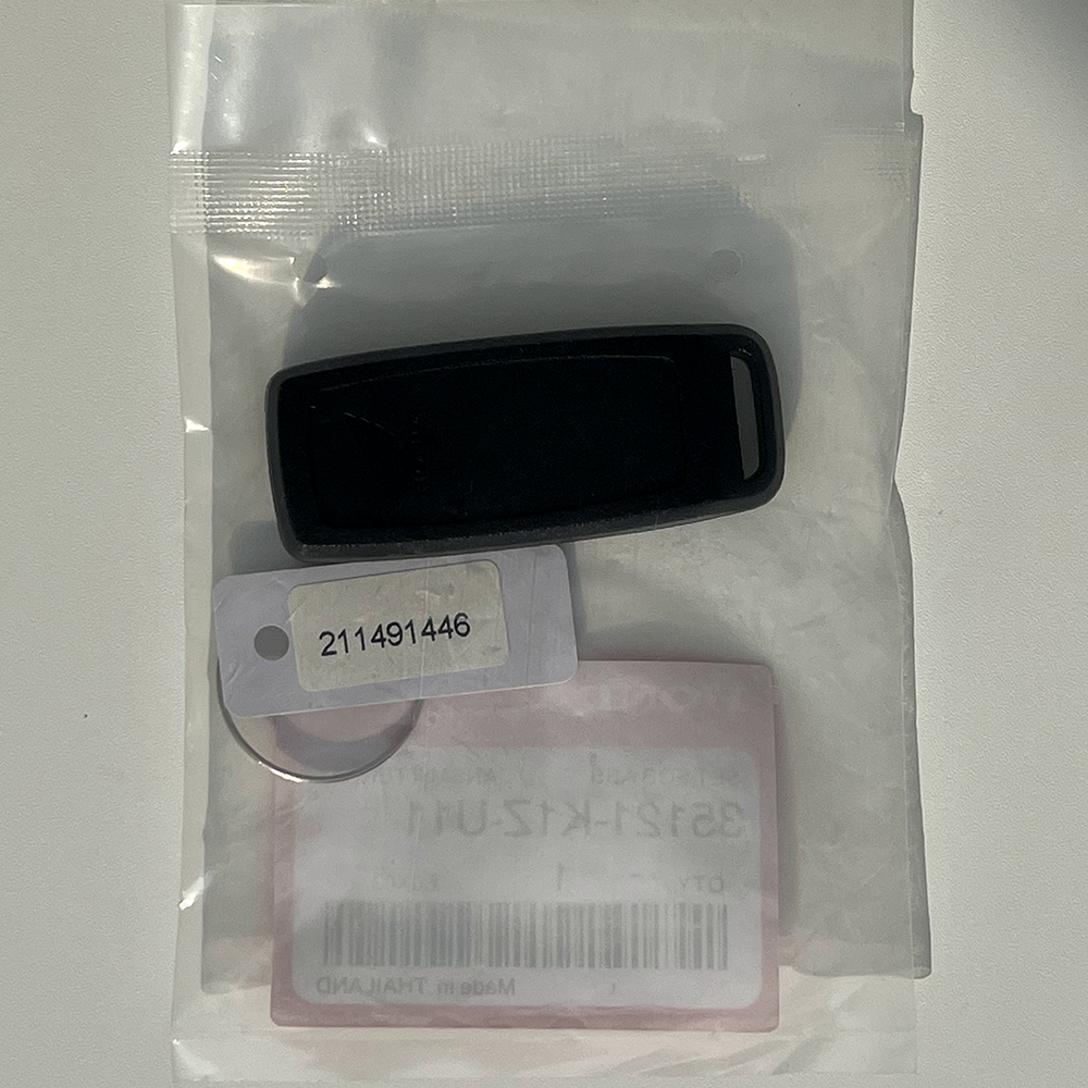 Honda Thai Motorcycle Key K1Z Black Button