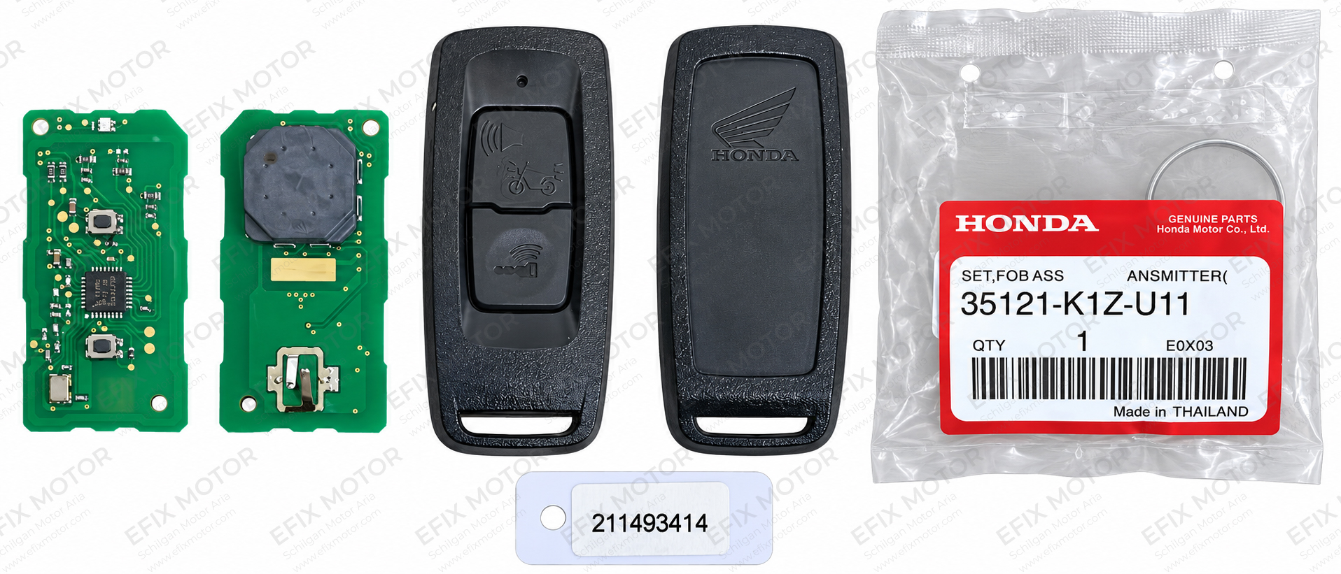 pic170-keyless-211493414-efixmotor.com راهنمای کلید هوندا تایلندی کدK1Z دکمه سیاه