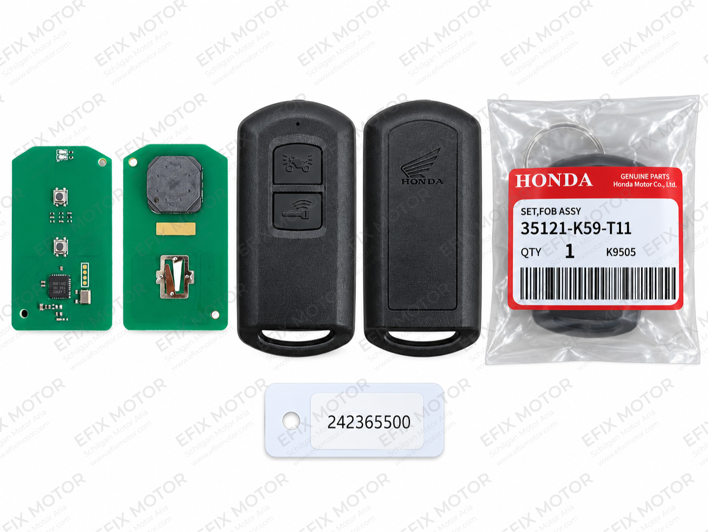 pic171-keyless-242365500-efixmotor.com راهنمای برد کلید هندا تایلندی کد K59
