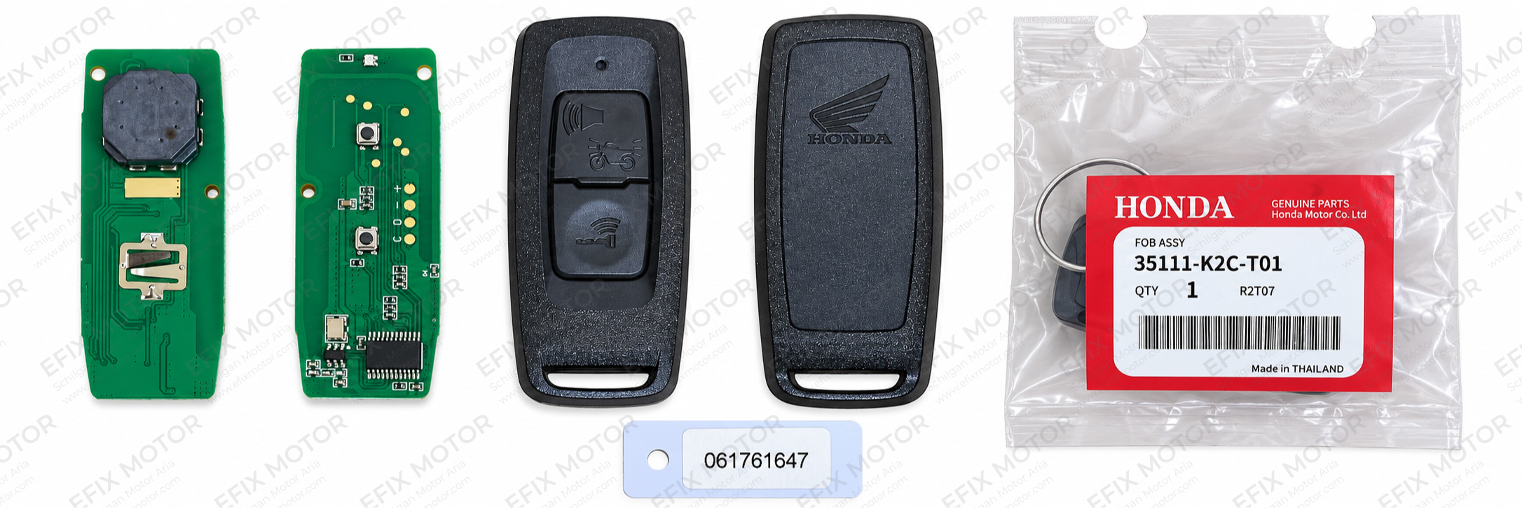 pic176-keyless-061761647-efixmotor.com راهنمای برد کلید هوندا تایلندی کد K2C