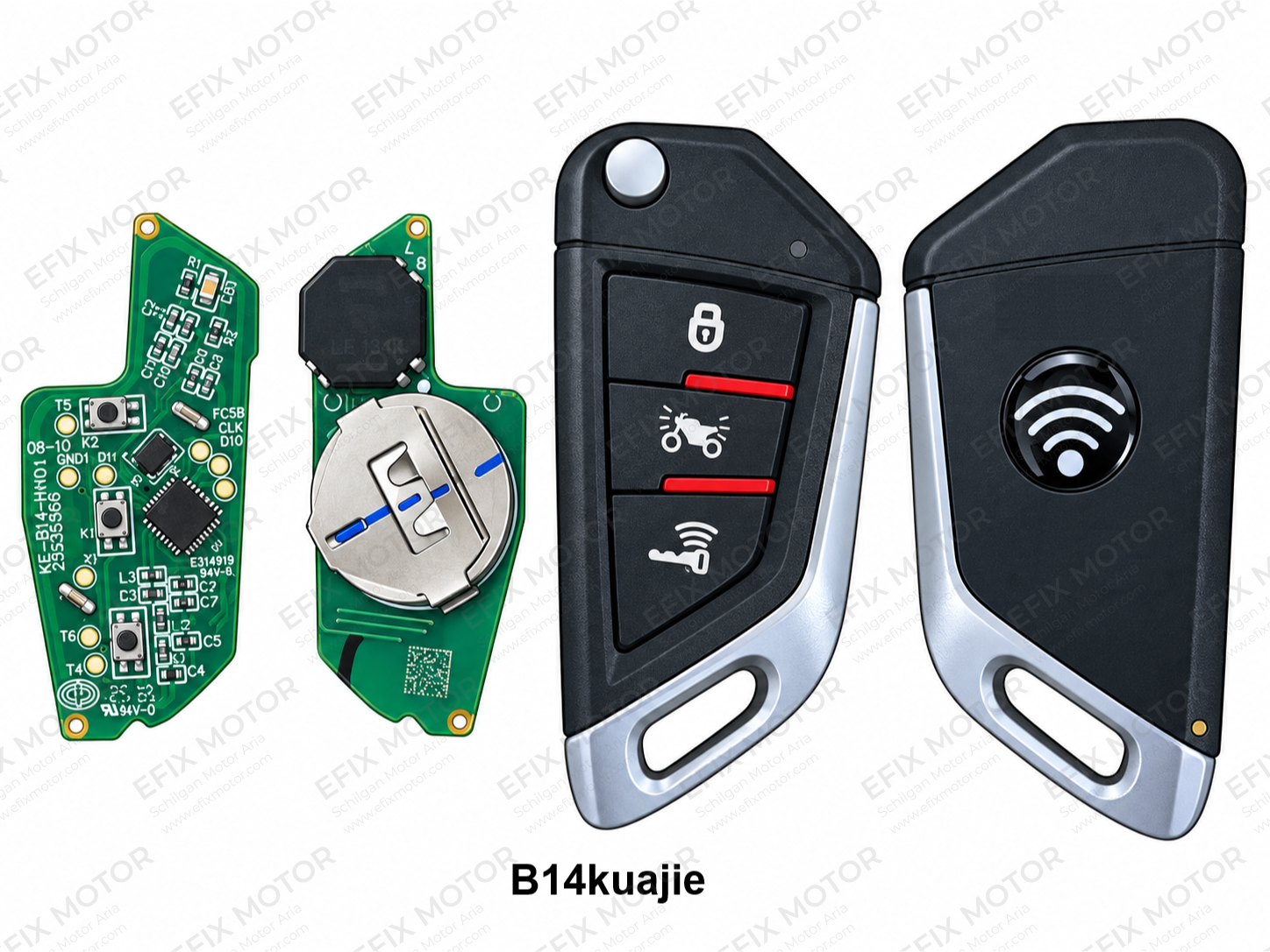 pic153-keyless-b14kuajie-efixmotor.com تصاویر برد ریموت اصلی کیوای B14KUAJIE